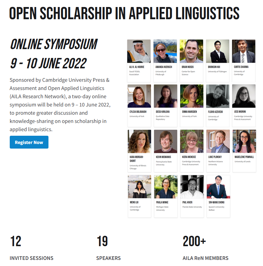OpenAppLing's tweet photo. 📢Symposium Updates

By popular demand, we've upgraded our capacity and released a few more tickets!🔥https://t.co/1g5WoK737Z 

Here is a mega-thread of our programme with a stellar lineup of speakers!🤩🧵

#OpenScholarship in #AppliedLinguistics https://t.co/85qnU4eB0V
