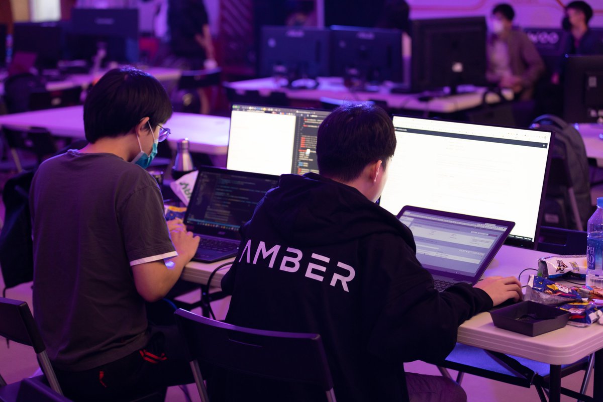 Keeping developers warm and fed during our Hackathon.

Thank you <a href="/ambergroup_io/">Amber Group</a> for the cozy hoodie giveaway and lunch!