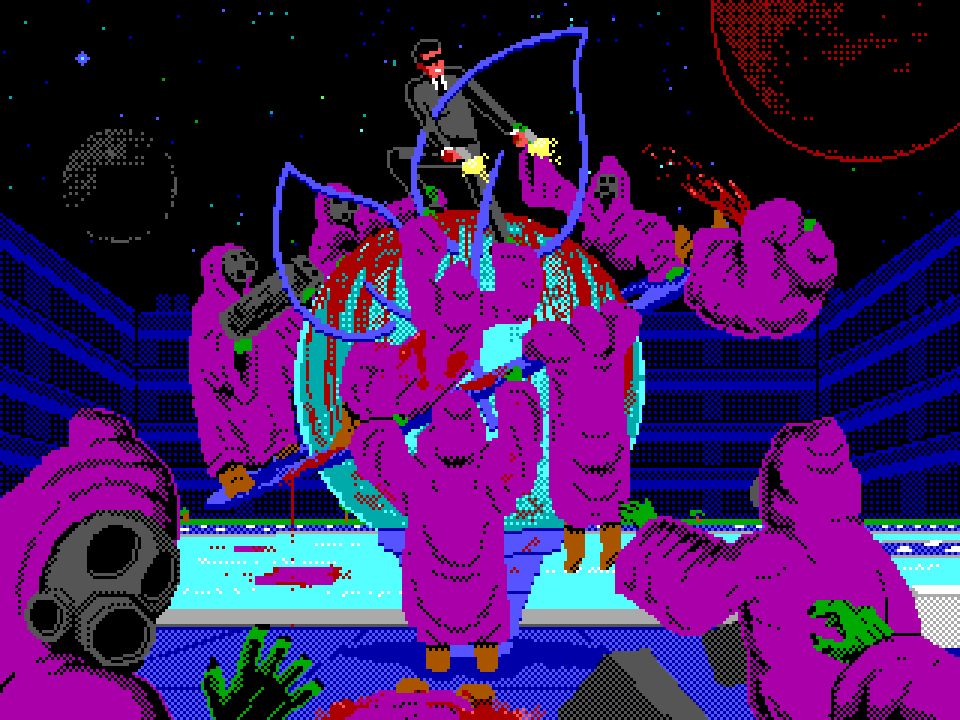 SpaceCareBio's tweet photo. Rumble at the Investor's Resort!

Interplanetary Justice Department agent makes his presence known to terrorist captors! https://t.co/f42tUJ88qk