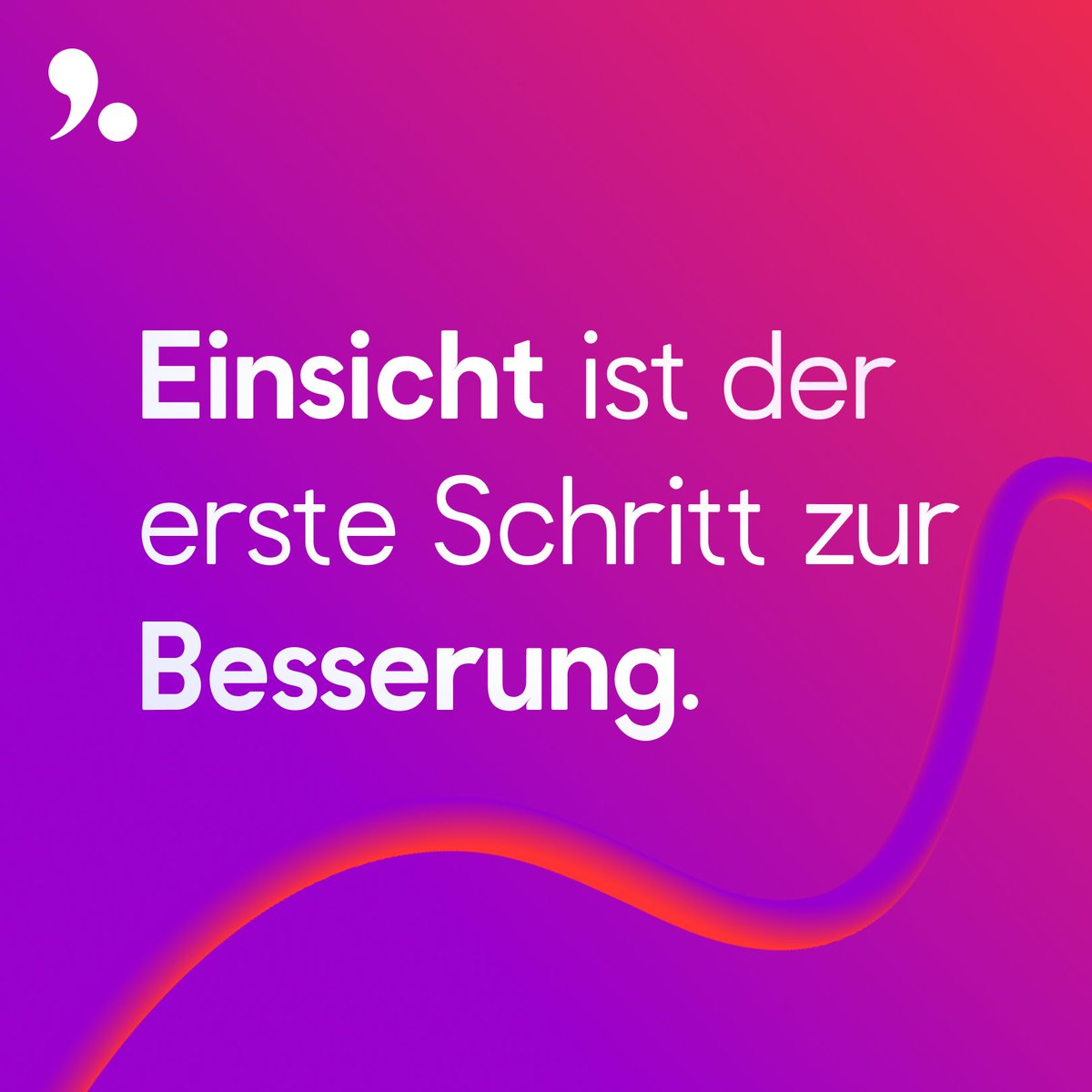 lingoda's tweet photo. Some wise German words to start your week: "Insight is the first step towards improvement." 🧠 https://t.co/1M3FMLEfBB