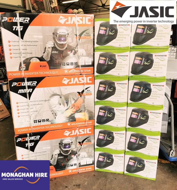 All your welding needs catered for at Monaghan Hire.

Castleblayney 042-9740875
Monaghan 047-74444
Online Sales 087-9640875