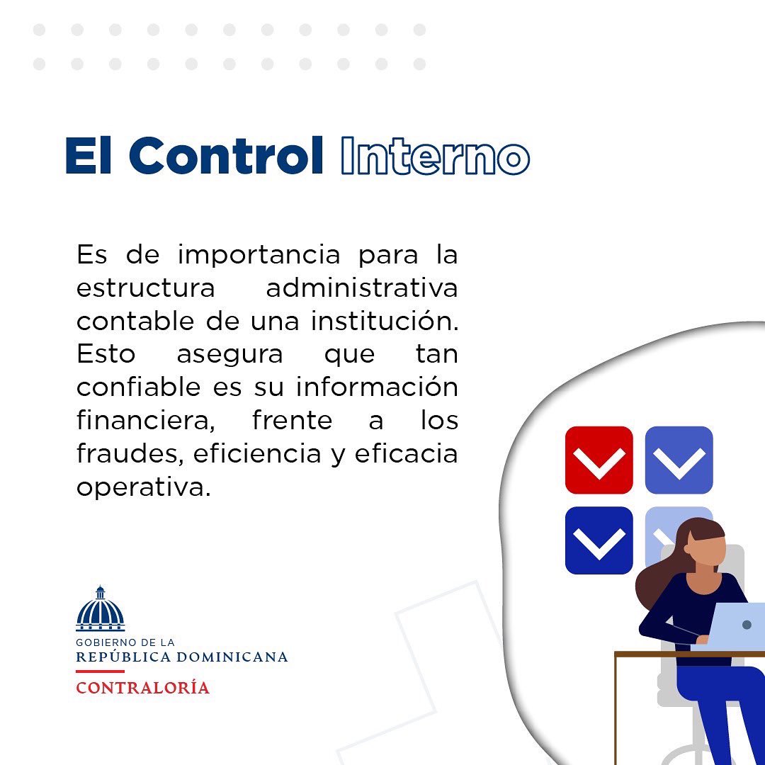 ContraloriaRD's tweet image. El control interno ha sido pensado esencialmente para limitar los riesgos que afectan las actividades de las organizaciones.

#ContraloriaRD #CGR #SomosControl