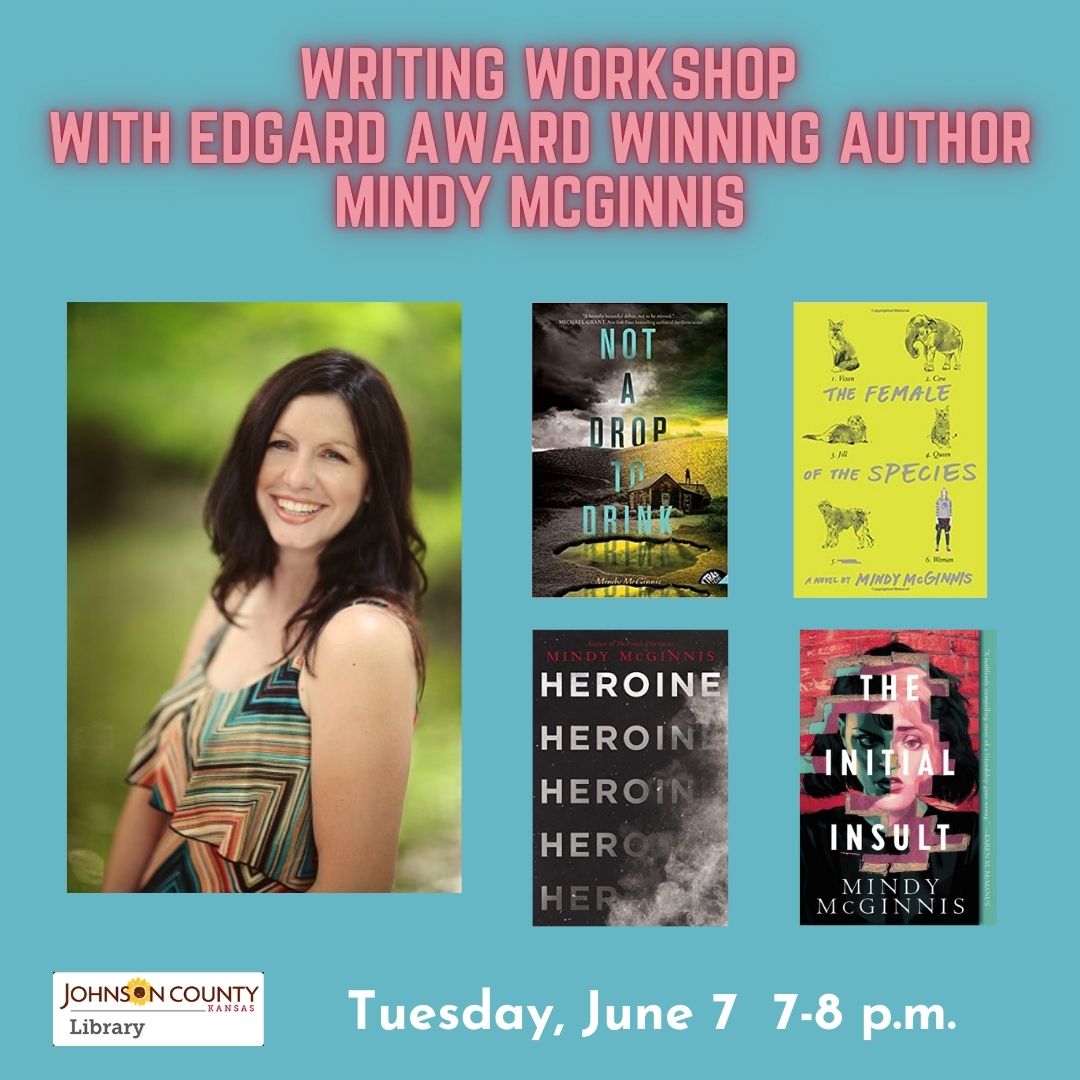 Join <a href="/MindyMcGinnis/">Mindy McGinnis</a> Edgar Award winning author, for a workshop on writing. Mindy is an acclaimed writer of multiple young adult fiction genres including mystery, horror, dystopian and fantasy. Register at tinyurl.com/mindymcginnisw…
#WritingCommunity
