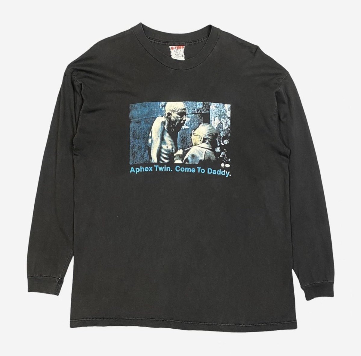 fashntalk's tweet image. Aphex Twin: ‘Come to Daddy’ Longsleeve (1997)