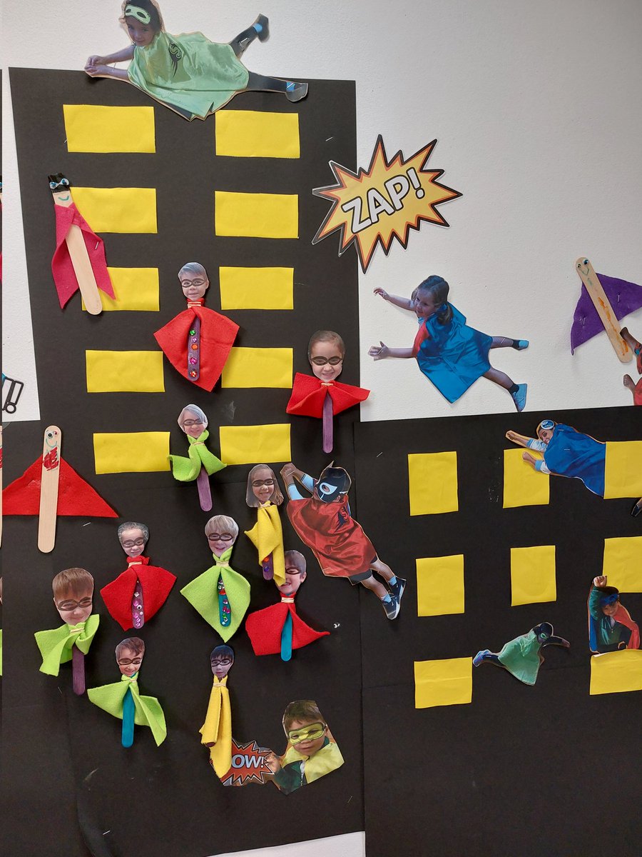 StJuliansEY's tweet photo. Our #StJuliansNursery Superheroes! A favourite topic!  #StJuliansFoundation. https://t.co/9WVUxcZ8uc