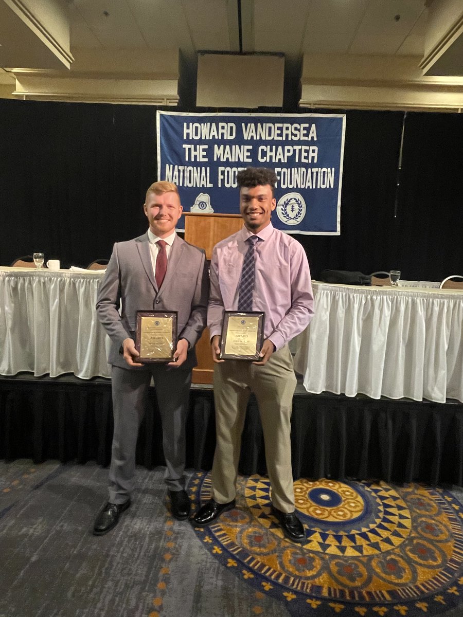 Thornton_FB's tweet photo. Congrats to @codyruff8 and @BeyeaSeth on being selected recipients of scholar-athlete awards through the Maine Chapter of the National Football Foundation. https://t.co/0IgrXTPjNc