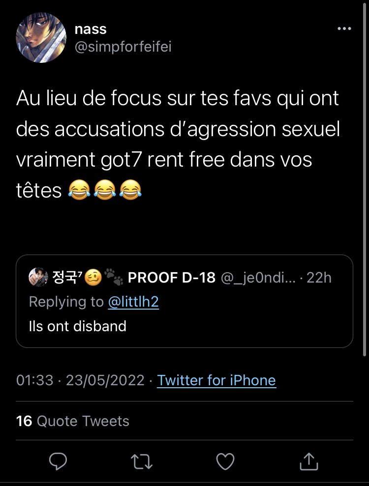 reportforbtsFR's tweet photo. N’INTERAGISSEZ PAS ⚠️ exceptionnellement je vais vous demander de signaler ce compte qui propage de fausses informations à l’encontre de bt$ 
Lien du profil : https://t.co/cqOWbChPFl https://t.co/7NcML0wbay