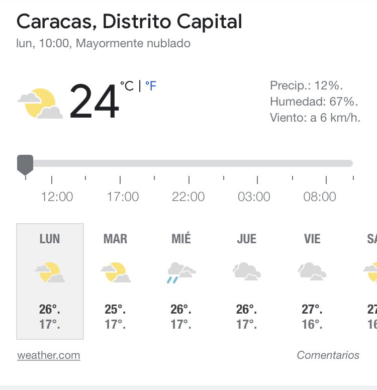 luichecoNFT's tweet photo. @localweather #mylocalweather the weather in Caracas is so cloudy https://t.co/kLwjq5XoML