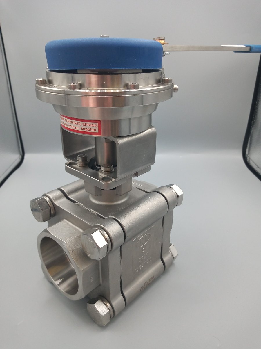 VFlowSolutions's tweet photo. A batch of 8x fire safety 'fusible link' valves have been assembled and tested today.  These valves are certified ATEX, firesafe anti-static for use on a fuel system. #fusiblelinkvalve #firesafety #fuelshutoff #springreturnvalve #fusiblelink #ballvalve #antistaticvalve #atex https://t.co/OIdkbIGbDF