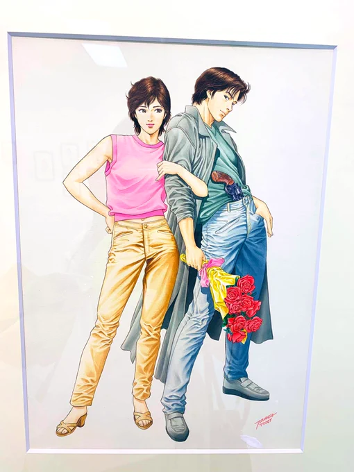 北条司原画展最高だった〜〜〜〜〜〜〜!!!!!気づけば2時間半いた…(^-^)(^-^)(^-^)キャッツアイ見たことなかったけどかわいくてかわいくて観よ…ってなった シティーハンター意外とあって嬉しかった〜!絵が!うますぎる!!!じっくり噛み締めながら見た…素晴らしい… 