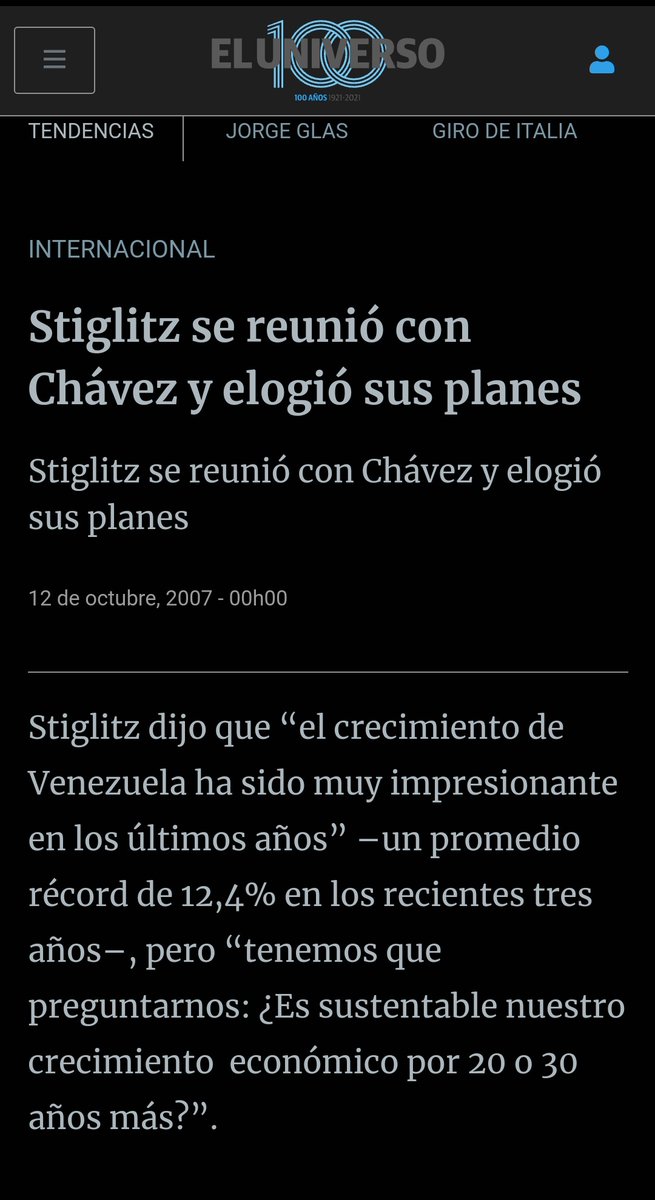 Jota__Diaz's tweet photo. Todo muy bonito, Times elige al presidente Gabriel Boric como una de las 100 personas mas influyentes y la reseña la realiza el nobel de economia Joseph Stiglitz, quien tambien es conocido por elogiar a Hugo Chavez y validar su sistema economico, no mas palabras su señoria https://t.co/fBoDbE6q7k