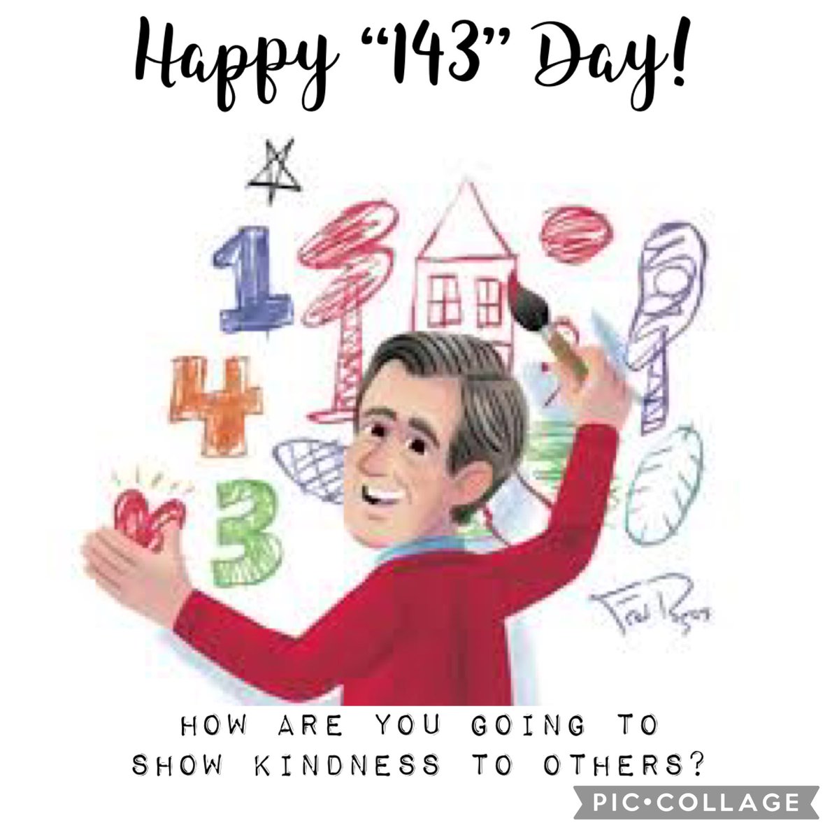 RutherfordPDNJ's tweet photo. Happy #143Day
Today is Mr. Rogers Day better known as 143 Day which means #ILoveYou
Mr. Rogers taught us to always look for the community helpers who are doing little #actsofkindness to help others https://t.co/5Lr2zLMfGW
#say143 #mrrogers #kindness #kindnessmatters #BeKind https://t.co/mI2c9fipKO