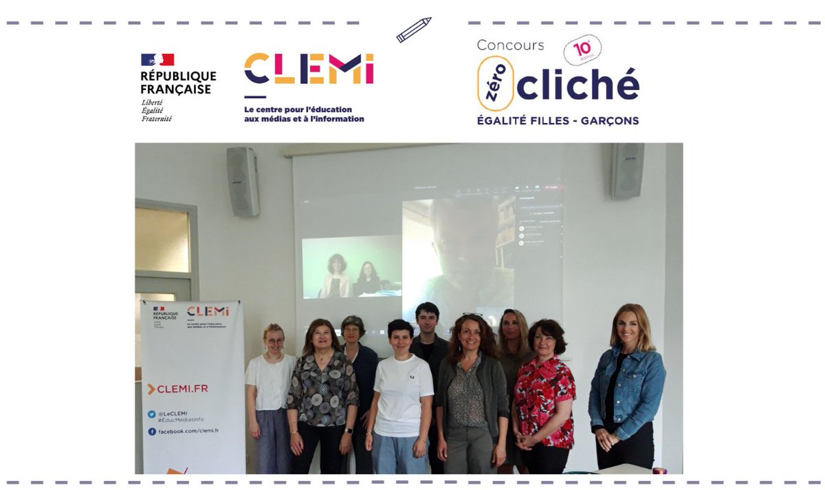 MERCI aux membres du jury de cette 10ème édition du concours #ZéroCliché pour leur implication et la qualité de leurs analyses

<a href="/education_gouv/">Ministère Éducation nationale</a> <a href="/egalite_gouv/">Ministère chargé de l'Égalité</a> <a href="/CausetteLeMag/">CausetteLeMag</a> <a href="/Defenseurdroits/">Défenseur des droits</a> <a href="/Arcom_fr/">Arcom</a> <a href="/Uniondesmarques/">Union des marques</a>   <a href="/MagPhosphore/">Phosphore Mag</a> <a href="/LesNNews/">Les Nouvelles NEWS</a> <a href="/TV5MONDE/">TV5MONDE</a>  <a href="/museeML/">Musée de la Libération de Paris-Leclerc-Moulin</a> <a href="/LumniFR/">LuMni 💡 • Pour en apprendre tous les jours !</a>