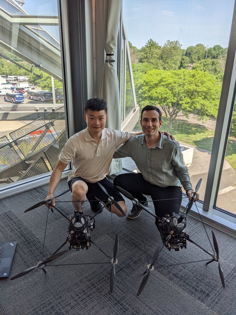 fclad's tweet photo. Are you attending the @GRASPlab #ICRA2022 tour today? Don't forget to check out our fast autonomous GPS-denied demo! @vijay_r_kumar @ieee_ras_icra https://t.co/NLjWG4k1hS