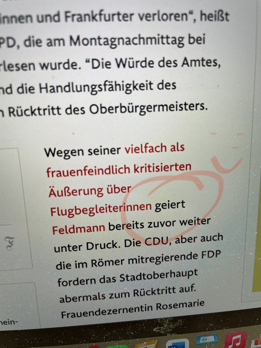 Patrick Meier (@mainbube) on Twitter photo Bei der <a href="/FAZ_RheinMain/">FAZ Rhein-Main</a> geiert #Feldmann. Was es ganz gut umschreibt wie er sich verhält. #spd #rücktritt Bei der <a href="/FAZ_RheinMain/">FAZ Rhein-Main</a> geiert #Feldmann. Was es ganz gut umschreibt wie er sich verhält. #spd #rücktritt
