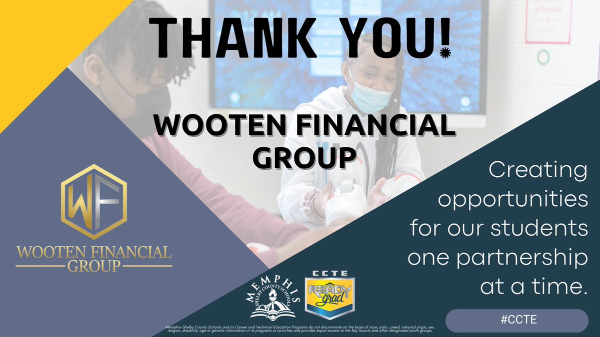 MSCS_CCTE's tweet image. We want to send a huge THANK YOU to @ceowooten for becoming a Signature Partner and creating those post-secondary opportunities for CCTE students! #CCTEReadyGrad