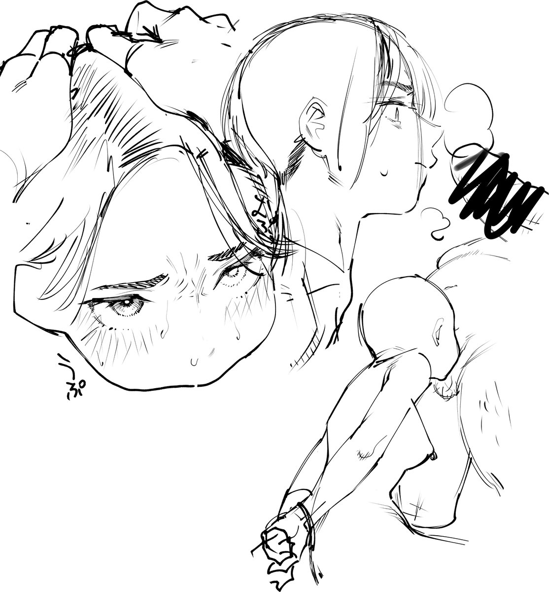 次のスケブやってる 