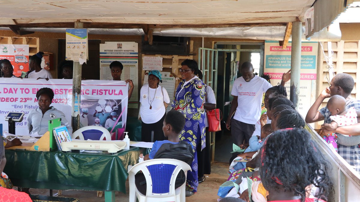 wadadia's tweet photo. We celebrate #IDEOF2022 &amp; the  far we've come in the fight to end fistula, we take a minute a thank key players from male involvement, advocates, Wadadia Fc, MOH,Village,county &amp; national leaders who spearhead prevention efforts to our partner @Fistula_Fdtn who fund free repairs. https://t.co/grC8WPA5AC