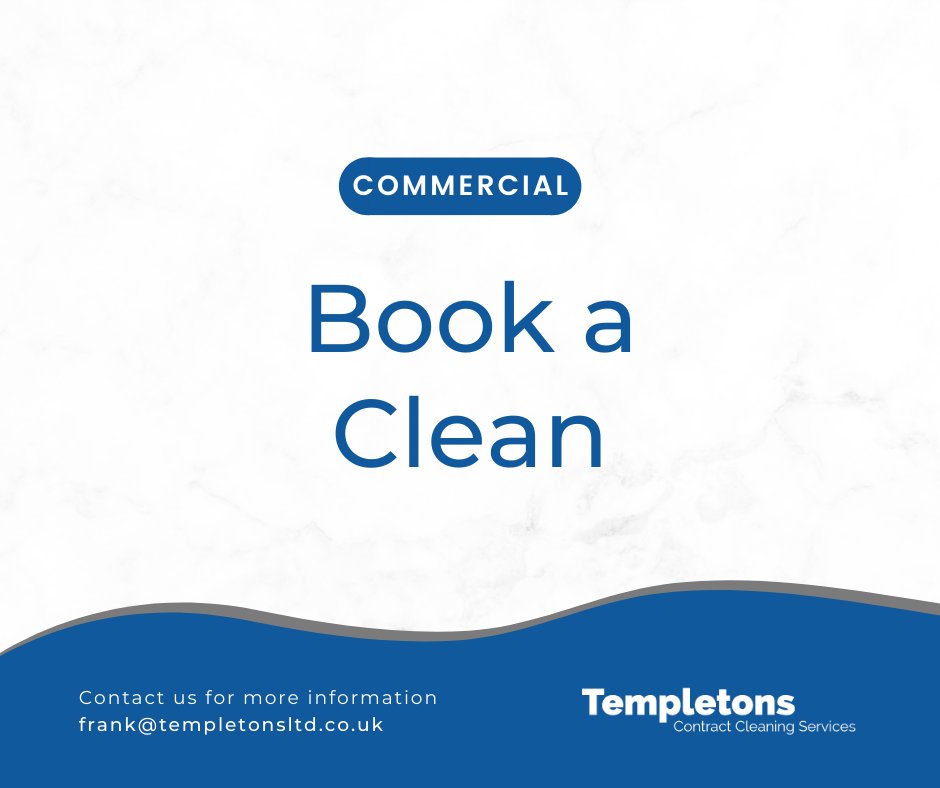 Running a business is hard enough without having to worry about the state of your place! 🏡

With #Templetons, we offer a full range of cleaning services to take the stress off. 🧼

Book a #clean today and see why the professionals do it best! Call on 020 8645 6450 📲