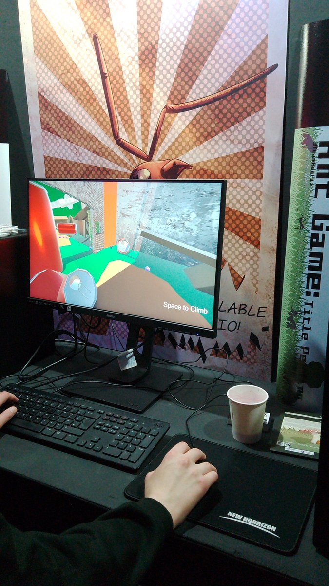 TeamBugFix's tweet image. &quot;Why is that the snail equivalent of Guy Fieri?&quot; - An excellent review of Ant Game! @Falmouthgames #gaexpo2022