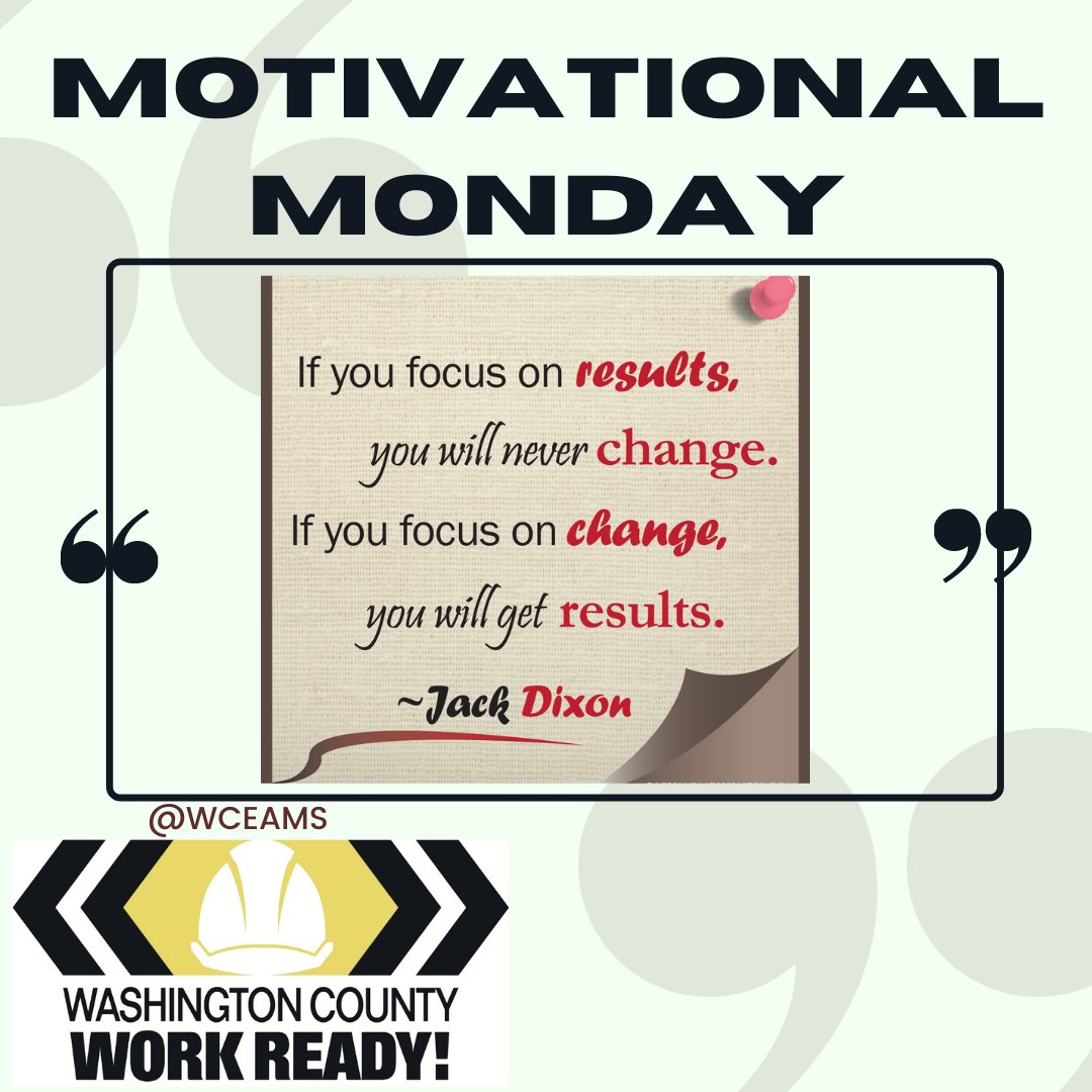 WCEAMS's tweet photo. It's time for your Monday Motivation! https://t.co/4ATuSHkRMw