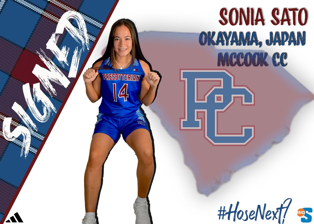 Happy (signed) Monday! We're excited to announce <a href="/SoniaSato3/">Sonia</a> is joining the Blue Hose family! #HoseNext 💙⚔️