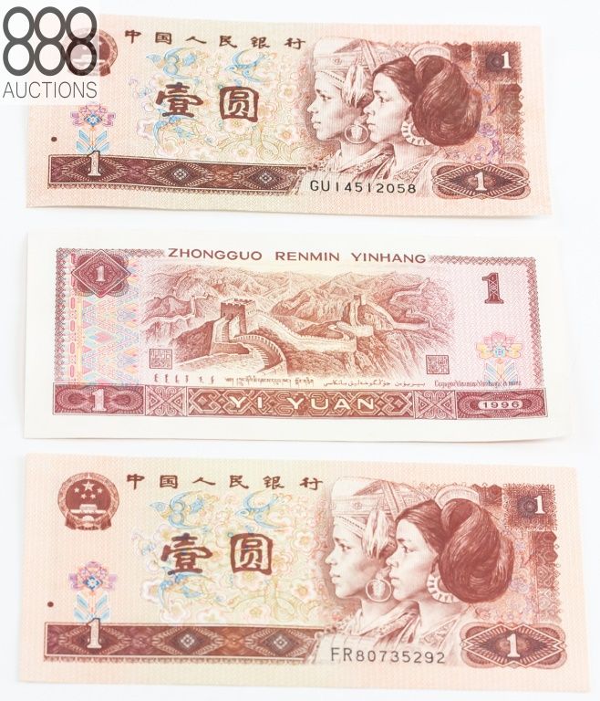 888auctions's tweet photo. Lot of 26 Chinese Currency 1980-1997
(Bidding starts at $1 - Auction Ends: Thursday, May 26th)

View item at: https://t.co/DwBlVoKyOZ

#numismatics #numismaticssociety #numismaticsforever #banknotes #banknotesforsale #banknotesoftheworld #banknotescollector #Chinesecurrency https://t.co/rm9KOk8wcS