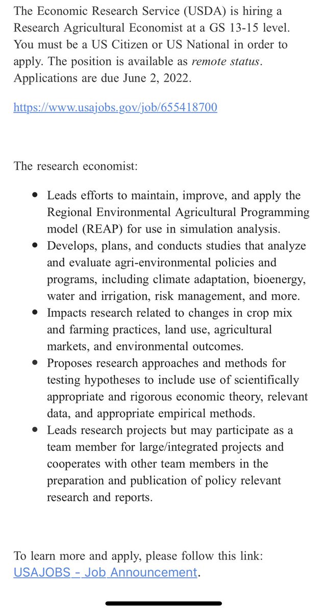 Land, Water and Environmental Economics (ENV) tweet media