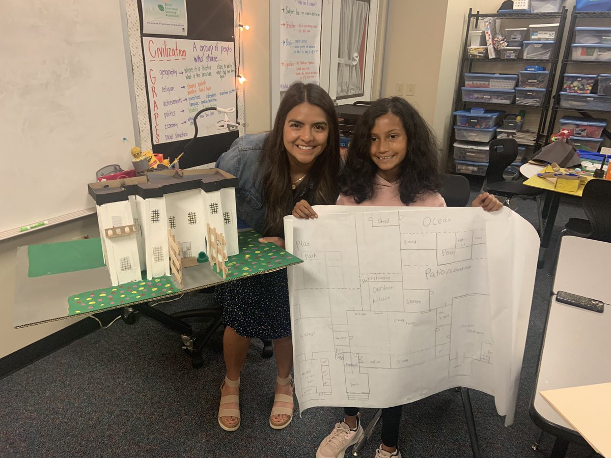 My Makers Inc. architects finally got to reveal dream houses they designed for teachers.  Couldn’t have done this project without amazing <a href="/RoanokeRangers/">Roanoke Elementary</a> staff willing to give up their time and <a href="/candrewsteach/">Caitlin Andrews</a> for all of the building tutorials! Building a roof is tough!