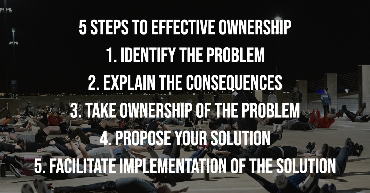 EchelonFront's tweet photo. It’s not enough to just say, “It’s my fault.” These are the five steps that must be included in order to effectively take ownership. https://t.co/iTHXfLTkVG