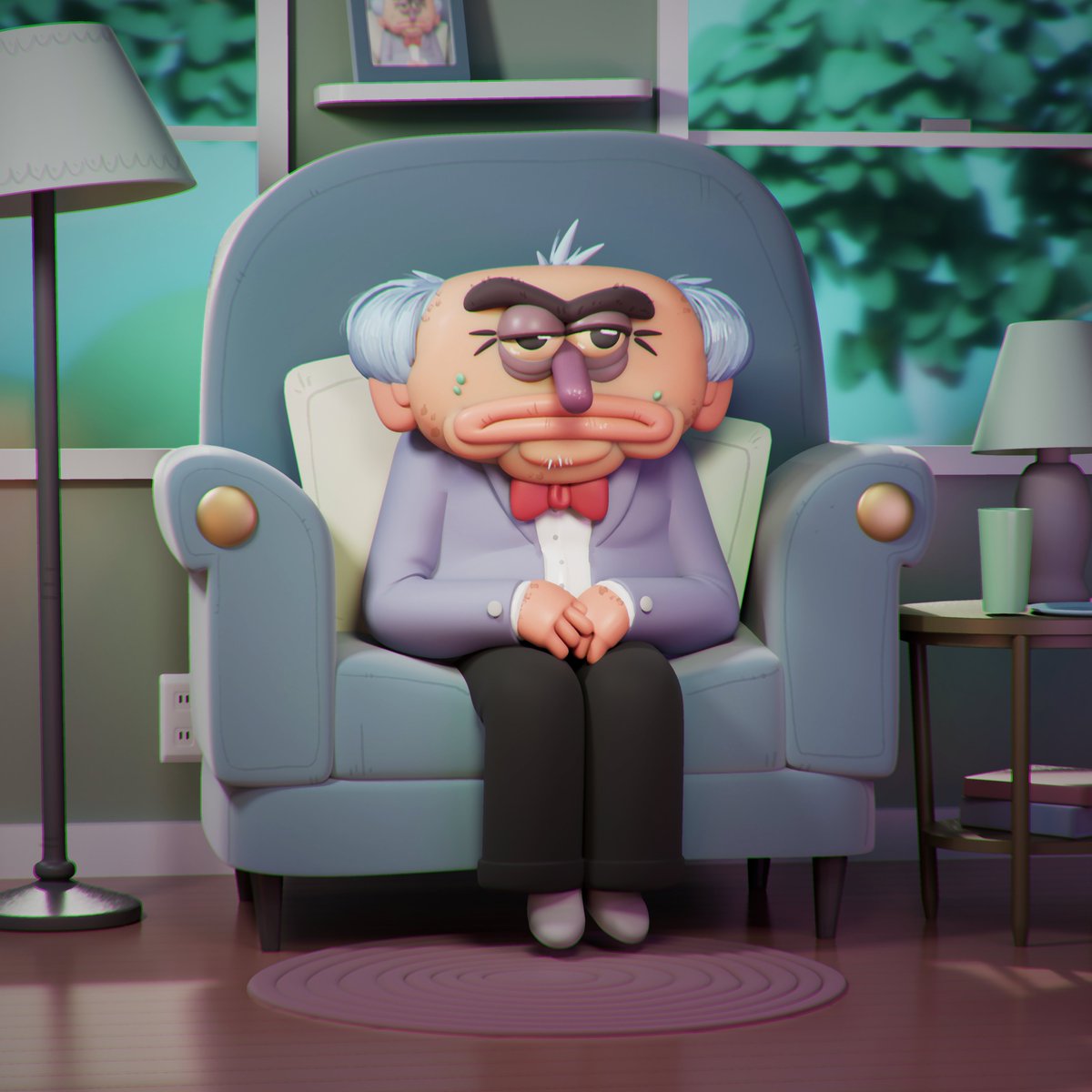 beesonmann's tweet image. Grampy