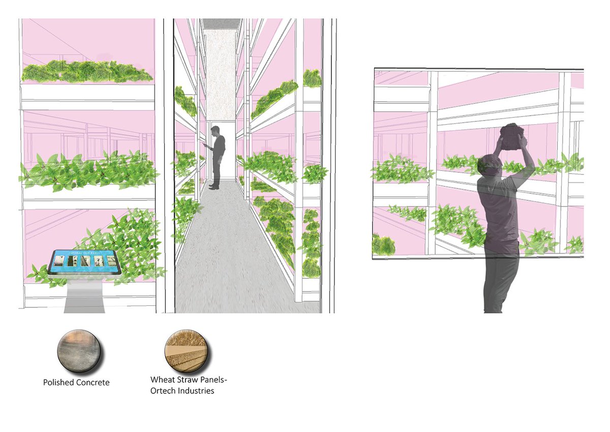 JulieBDesigner's tweet photo. A design for nutritional education with social engagement and learning as its core. It focuses on food production and education, facilitating opportunities for nutritional learning and providing local community resources #csad22 #interiordesign #interior #interiors #arhitecture https://t.co/RX9eqePcbz