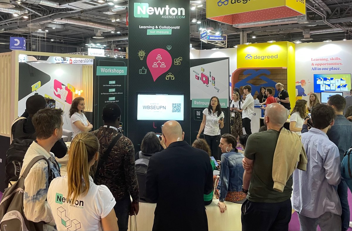 <a href="/NewtonAgence/">Newton Agence</a> est très heureux d’avoir participé en tant que Top sponsor au salon <a href="/LearnTechFR/">Learning Technologies France</a> 

Une belle occasion de partager des réalisations clients, de rencontrer et d’échanger autour de notre ADN : le Learning et le Collaboratif sur-mesure.⭐

#LTFrance