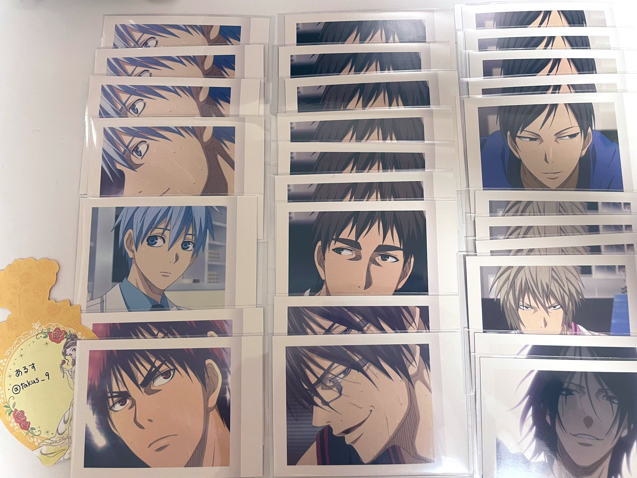 あるす グッズ垢 交換 譲渡 黒子のバスケ 黒バス 原画展 ぱしゃこれ 譲 黒子4 帝光黒子1 火神2 木吉7 森山5 今吉2 福井4 実渕2 求 高尾or 90円 送料 交換は購入済の方優先 お気軽にお声掛けください 郵送またはご相談により都内手渡しも可能です