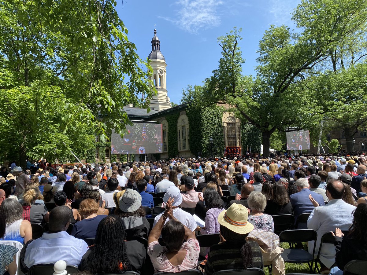 EPrinceton's tweet photo. Class Day ceremonies underway! https://t.co/zpDn2JN7Js