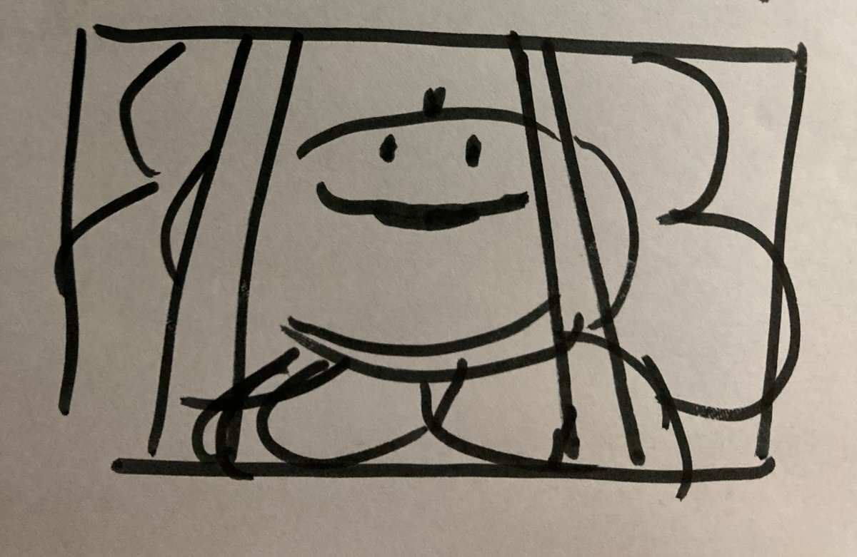 【ラフスケッチ】
フラウィ、ツタで…。
 #UNDERTALE 