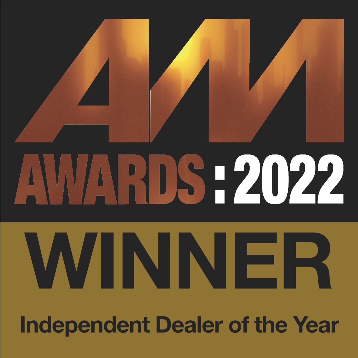 We are delighted to reveal that we have WON the INDEPENDENT DEALER OF THE YEAR Award at the AM Awards 2022 in London.  

We are overwhelmed to be recognised for the hard work we do. 

#awards <a href="/AMchatter/">Automotive Management</a>