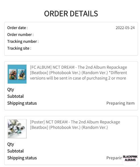 BSNMarketPH's tweet photo. #BSNUpdates
NCT Dream Beatbox - all secured and paid. Thank you! π€ https://t.co/nfdA91DuPD