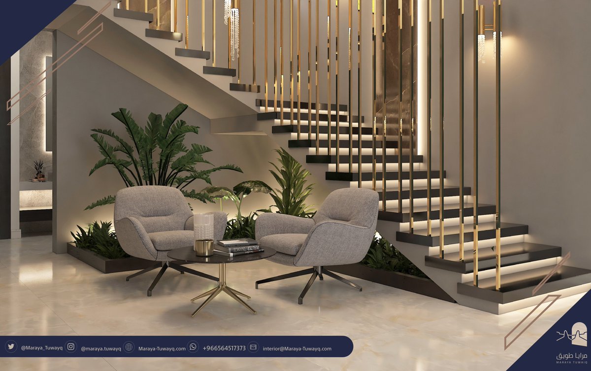 Maraya_Tuwayq's tweet photo. لا تهمل منطقة تحت الدرج وأنت تقدر تستغلها كوظيفة جمالية🤩✨.

#تصميم_داخلي https://t.co/0clF9yIbnC
