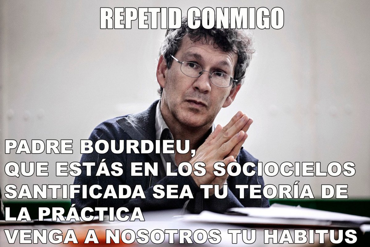 galindo45's tweet photo. Oremos con Wacquant, el vicario de Bourdieu en la tierra... 
#Sociología https://t.co/jA0TA2owFy