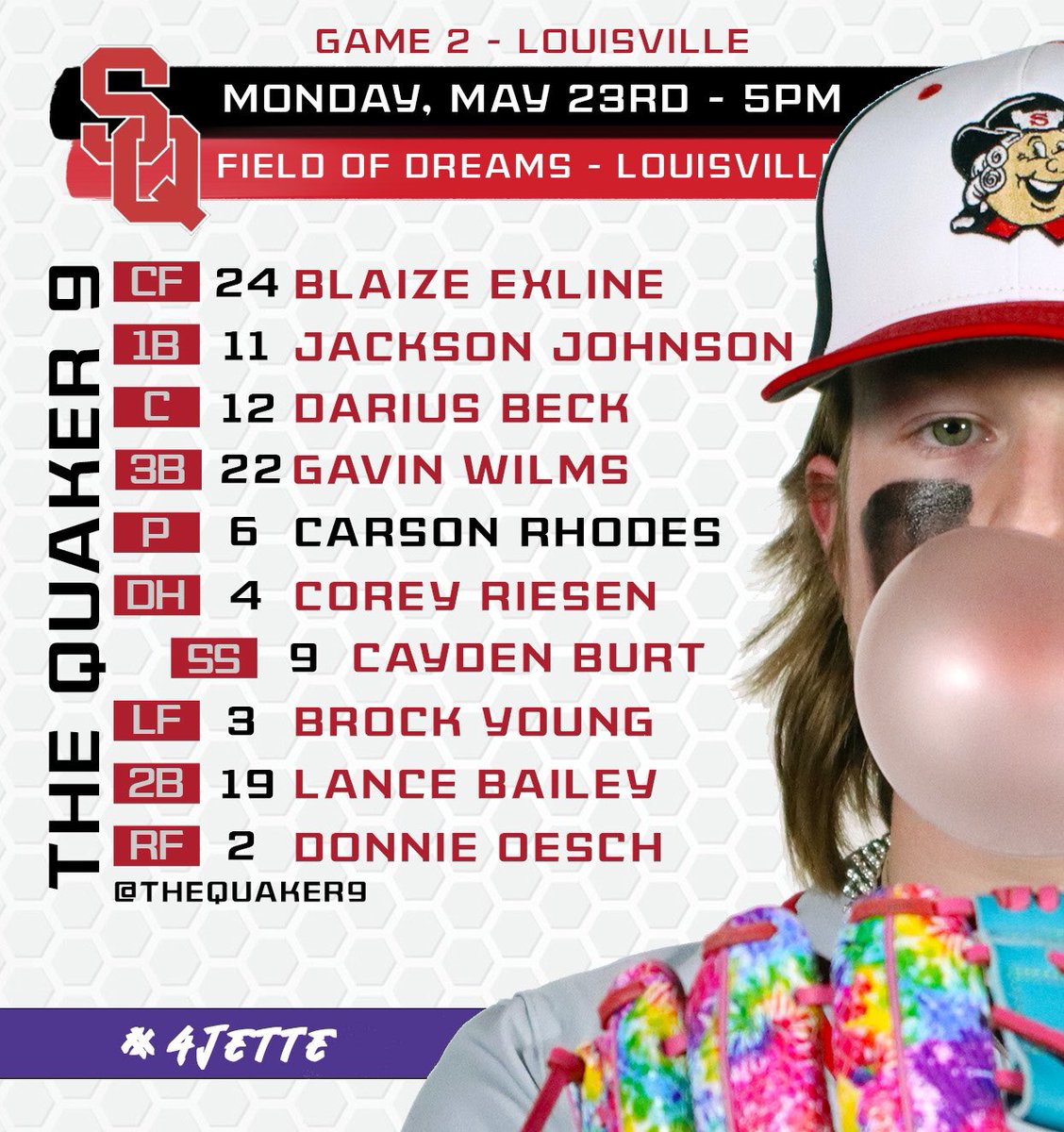 Salem Quakers Baseball tweet media