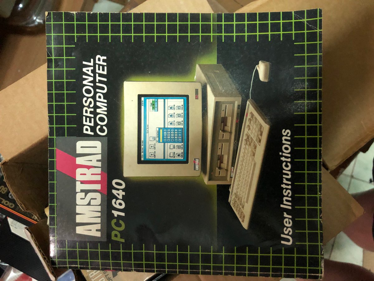 Hello <a href="/Lord_Sugar/">Lord Sugar</a> - any interest in a nice mint condition set of owner’s manuals &amp; software for the Amstrad Complete Office System for your archive?
