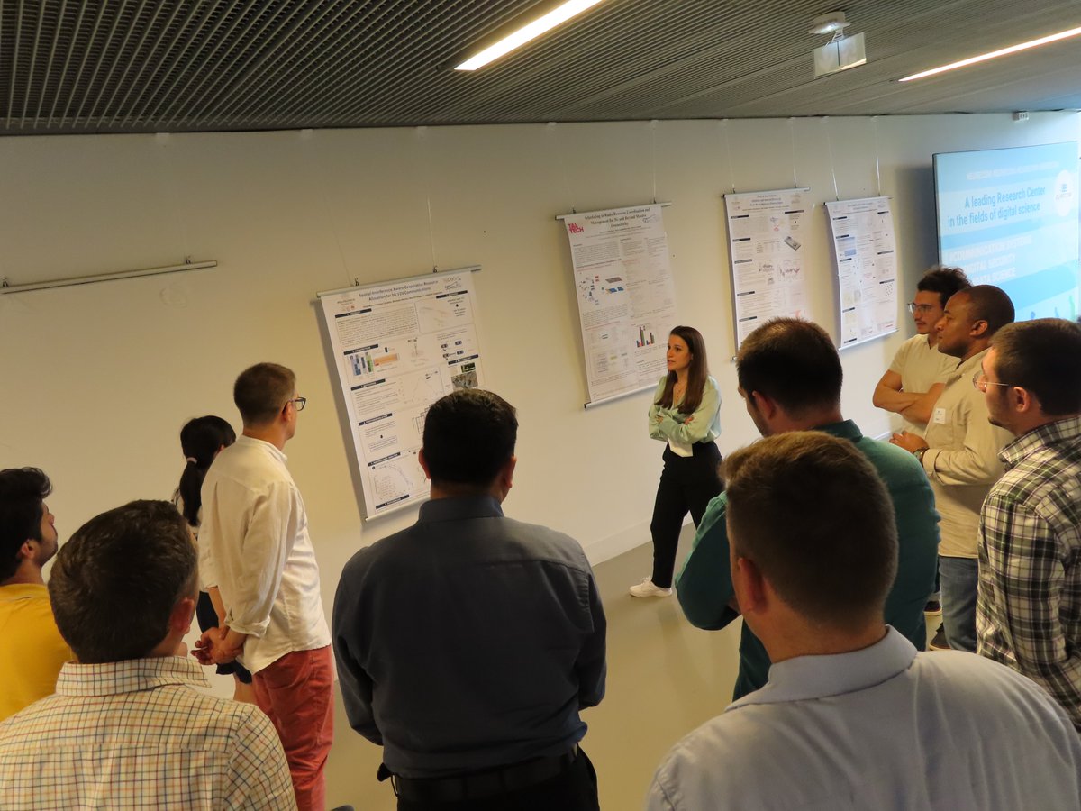 5gRoutes's tweet photo. The first day of the joint @5GCroCo and @5gRoutes Summer School is over! Interesting technical talks and great poster session! Tomorrow more!
#5g #summerschool #phdschool #h2020 #5gcroco #5groutes https://t.co/oIcNvKjYb9