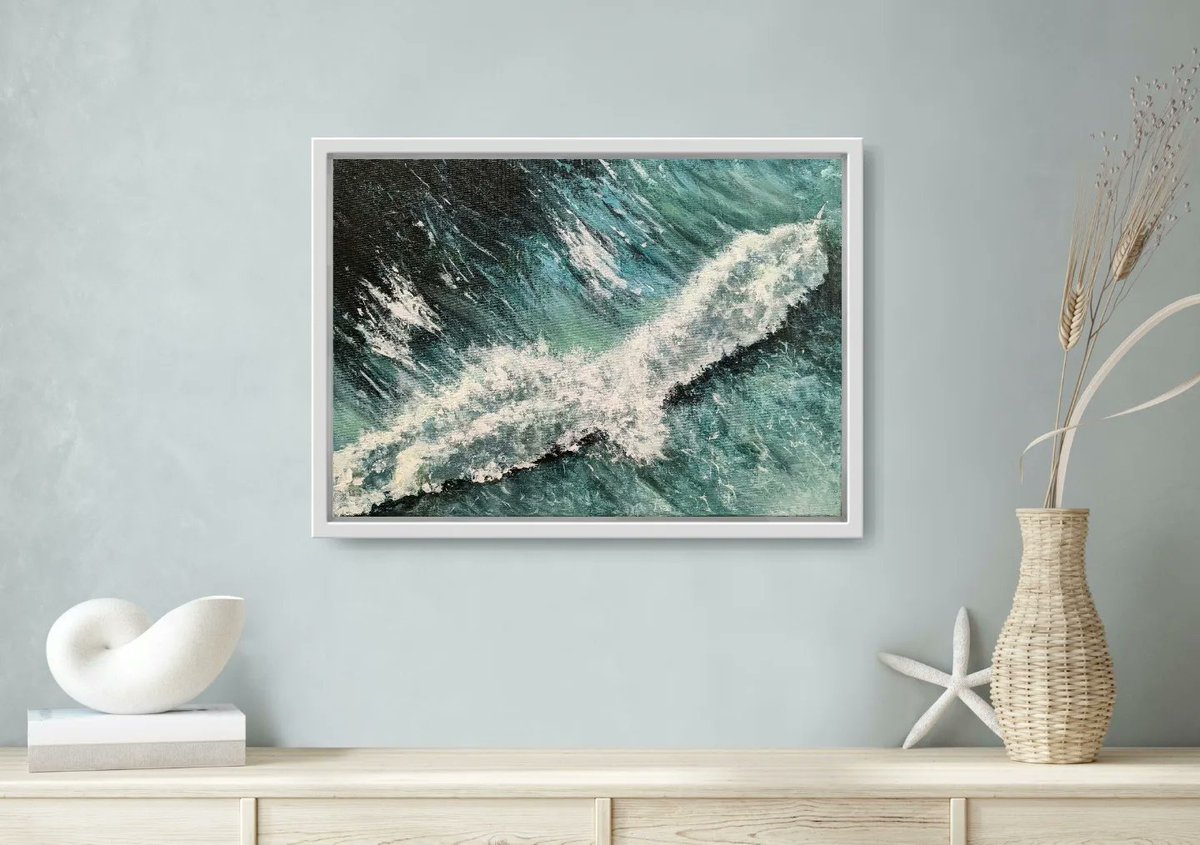KirstyjrouseA's tweet photo. Breaking wave
Acrylic on canvas
42x59.5cm
£180
#breakingwave #waves #ocean #art #ArtistOnTwitter https://t.co/sKfJu8z9Fp