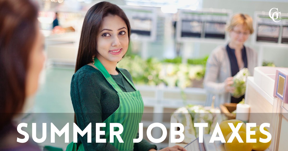 GriffingAndCo's tweet photo. Students securing summer jobs should take advantage of tax-free earnings limits. If you anticipate making less than the annual standard deduction ($12,950 for single taxpayers in 2022), none of your earnings are subject to federal taxes!  #TXtaxEXPERTS https://t.co/27aTqVQKdb