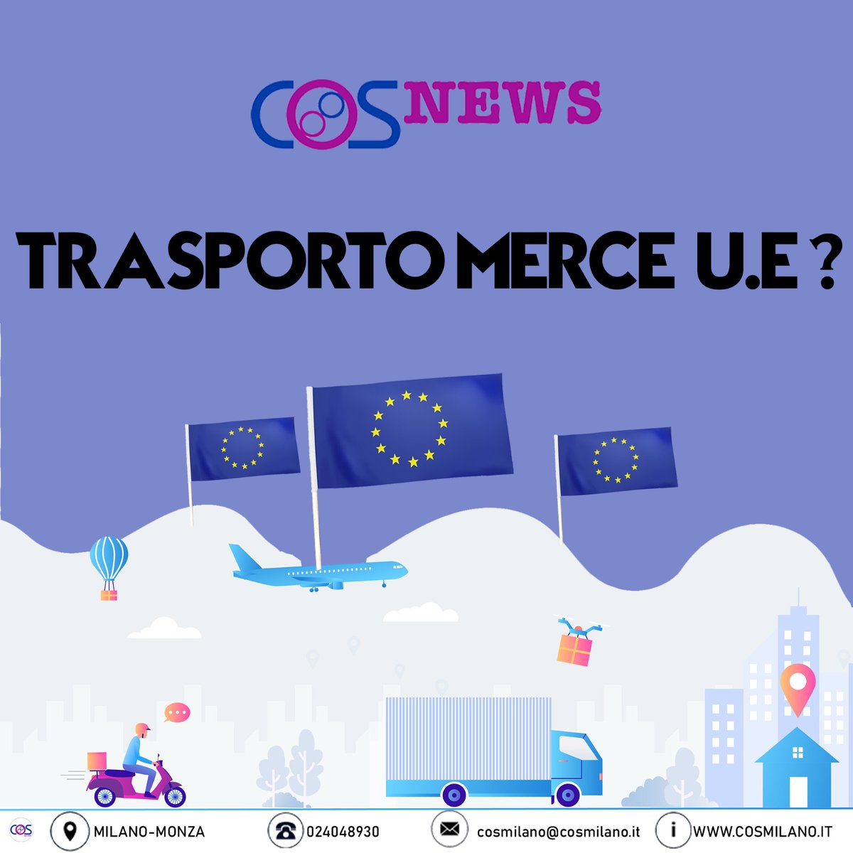 Cosmilano1989's tweet photo. A partire dal 21 maggio 2022, le imprese che intendono eseguire #trasporti #internazionali di merci su strada per conto terzi in UE anche solo con veicoli superiore a 2,5 t. fino a 3,5 t., è previsto l’obbligo di #licenza #comunitaria. https://t.co/0THrHaffso https://t.co/IFKC8bN5Wm