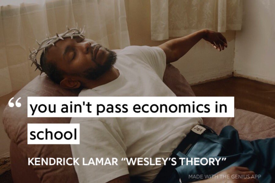 MWAFCDW's tweet photo. Feeling like Kendrick Lamar after that AQA A Level Economics exam https://t.co/YefCCzpdH6