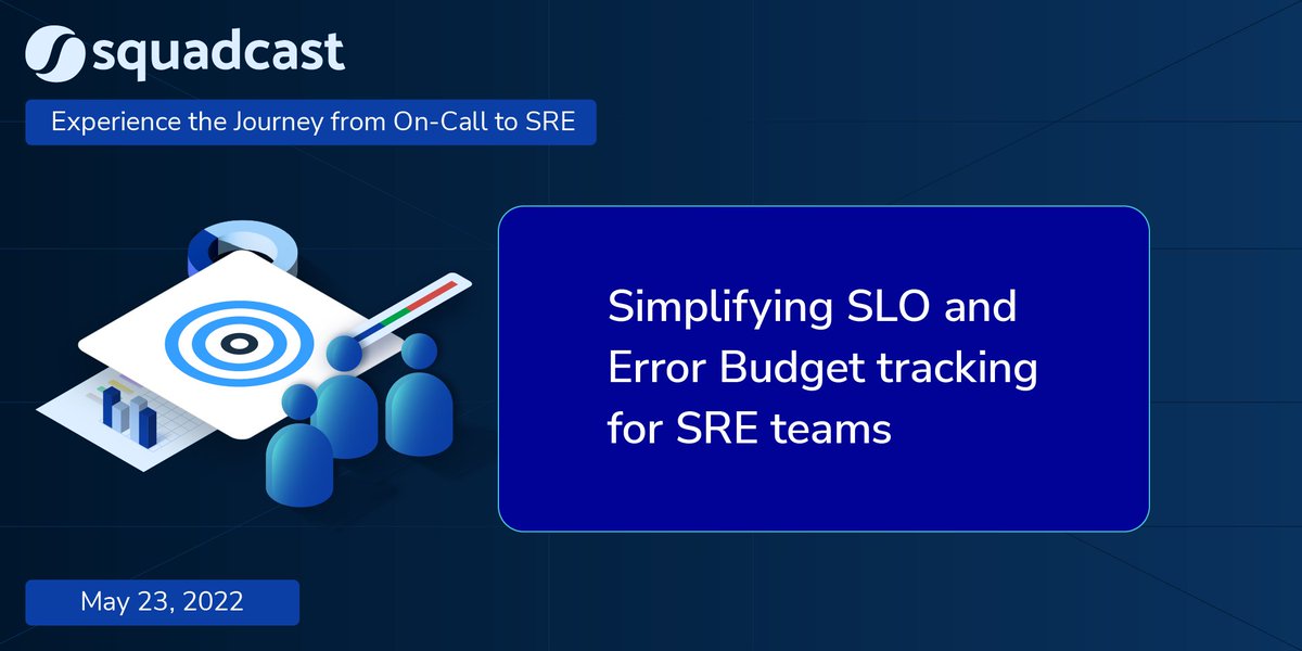 We are on a mission to simplify SLO &amp; Error Budget tracking. And with that aim, we've introduced the SLO Tracker to Squadcast. ✅
This blog explains the nitty gritties of SLO &amp; Error Budget tracking.
Read the full blog 👉 : bit.ly/3PFZ8P1

#Blog #SLOtracker #ErrorBudget