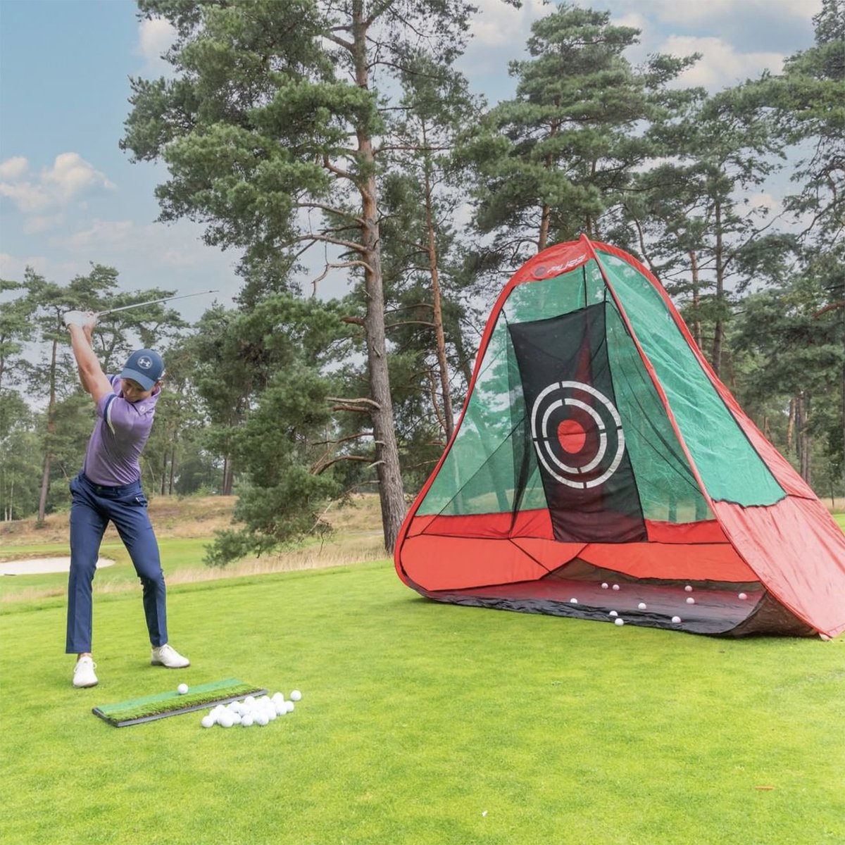 BrandFusionLtd's tweet photo. Practice makes perfect! Set it up in seconds and practice your swing virtually anywhere - Full range of @pure2improve golf training nets available now from @brandfusionltd - Ask for @pure2improve in your local Pro shop or Golf retailer
#golf #practice #drivingnet #practicenet https://t.co/tobLCynvv5