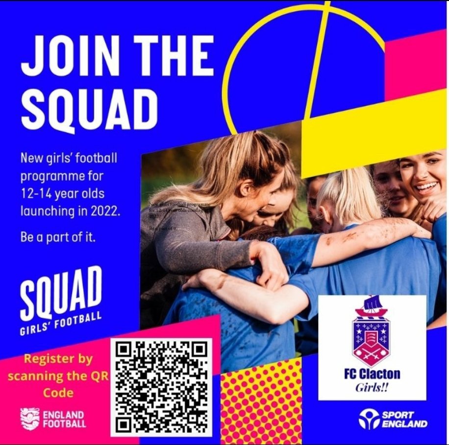 The Maddsys (@maddsys) on Twitter photo SQUAD GIRLS FOOTBALL
Whether you're a beginner,play in a school team or a league team,any ability can join us!
Fun football training 4 all
Make new friends, play without expectations,have some fun.
First session-8th June is FREE
<a href="/EssexCountyFA/">Essex County FA</a> <a href="/ThisGirlCanUK/">This Girl Can</a> #squadgirlsfootball SQUAD GIRLS FOOTBALL
Whether you're a beginner,play in a school team or a league team,any ability can join us!
Fun football training 4 all
Make new friends, play without expectations,have some fun.
First session-8th June is FREE
<a href="/EssexCountyFA/">Essex County FA</a> <a href="/ThisGirlCanUK/">This Girl Can</a> #squadgirlsfootball